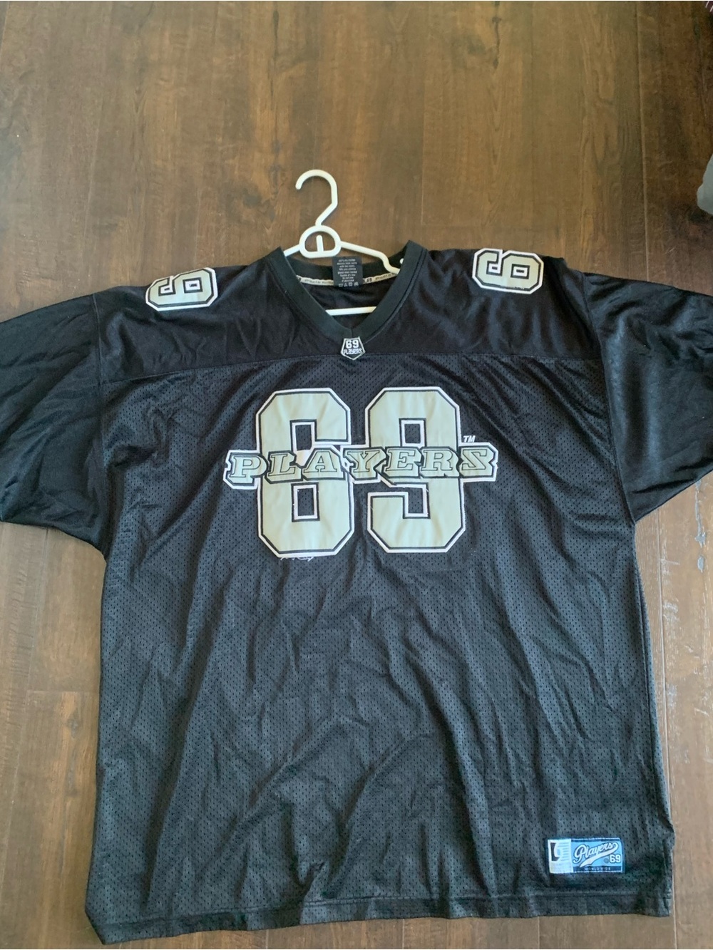 Players 69 Black Mesh Men's Jersey Shirt